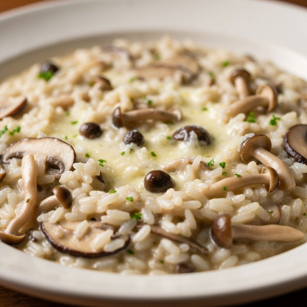 Creamy Mushroom Risotto