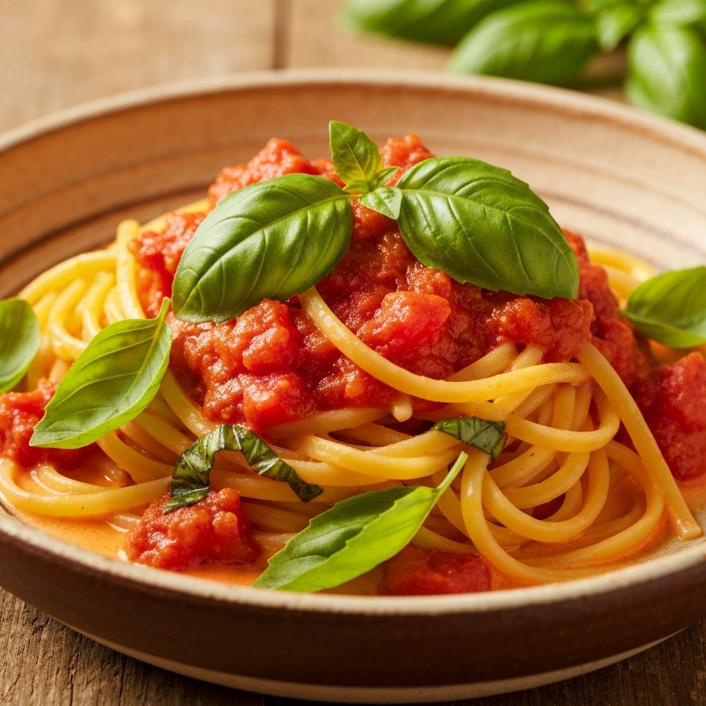 Creamy Tomato Basil Pasta