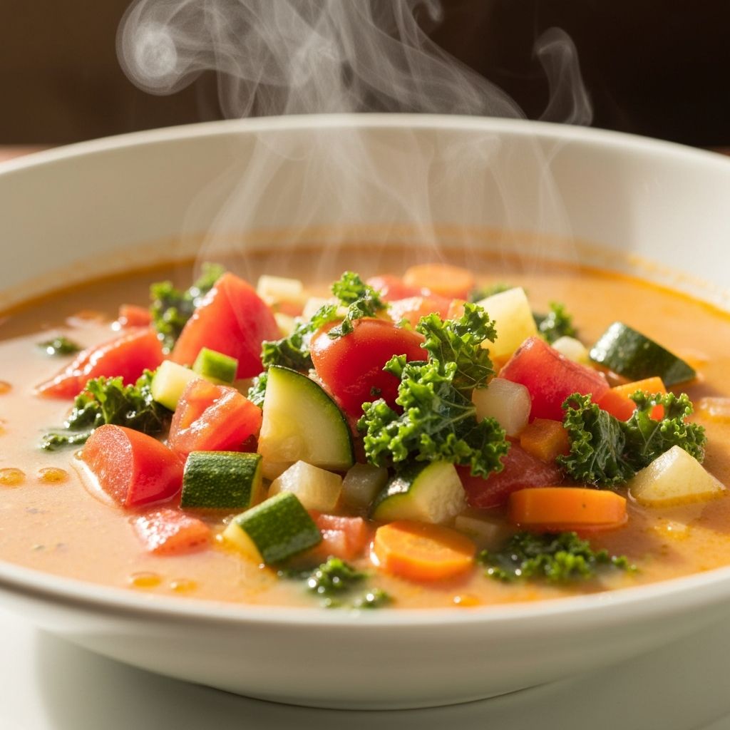 Vegetable Minestrone Soup